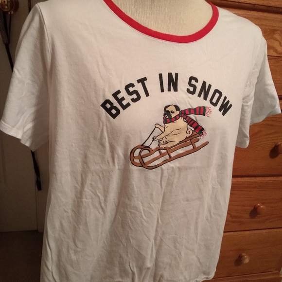Best in Snow Pug shirt - Picture 4 of 5